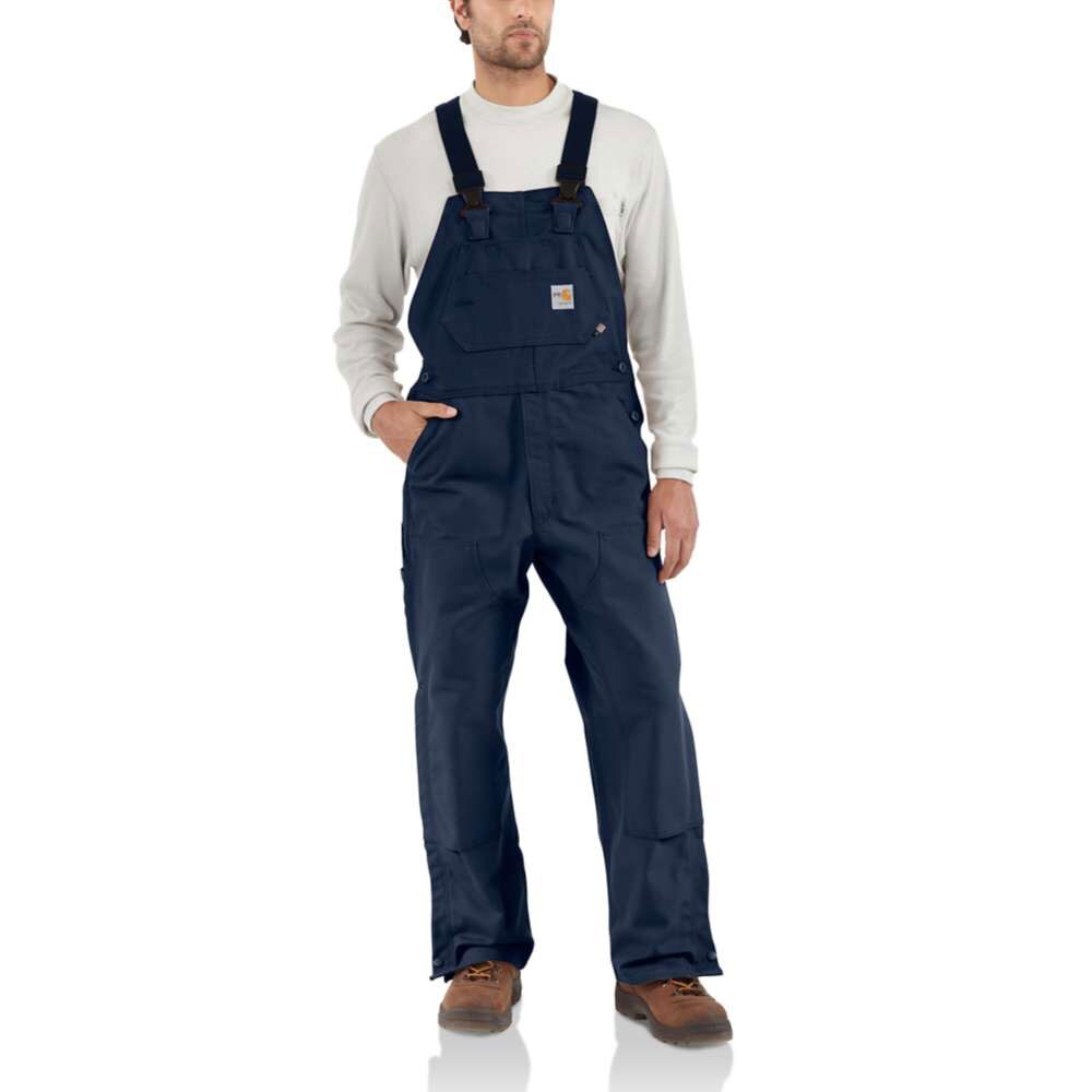 Carhartt Flame Resistant Duck Bib Overall Unlined